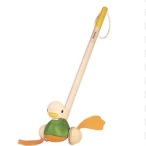 Plan Toy Push Along Duck.